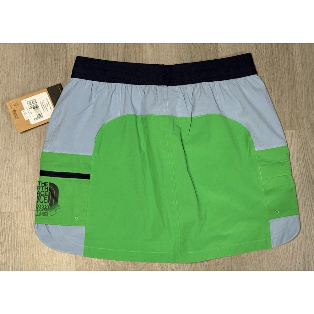 The North Face Trailwear Skort Women's Size Medium Steel Blue Breathable Stretch - Picture 11 of 15